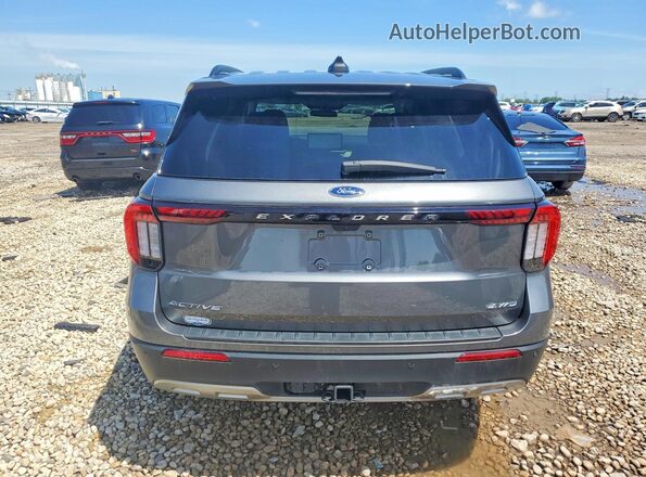 1FMUK8DH7SGA03395 2025 FORD EXPLORER Gray Widok z tyłu
