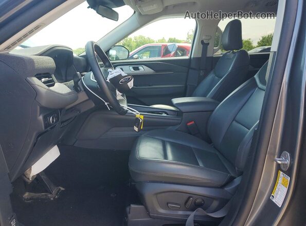 1FMUK8DH7SGA03395 2025 FORD EXPLORER Gray Widok wnętrza z przodu