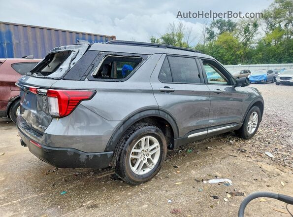 1FMUK8DH7SGC65692 2025 FORD EXPLORER Gray Rear right