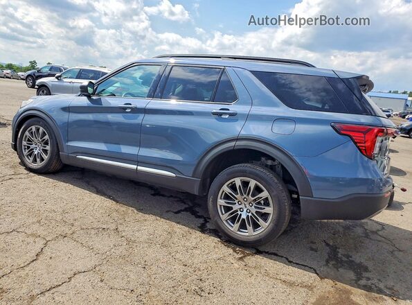 1FMUK8DH8SGC30451 2025 FORD EXPLORER Gray Задня ліва чверть