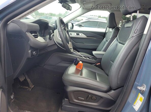 1FMUK8DH8SGC30451 2025 FORD EXPLORER Gray Вид салону спереду