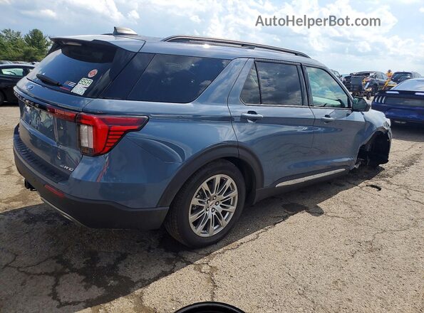 1FMUK8DH8SGC30451 2025 FORD EXPLORER Gray Задня права чверть