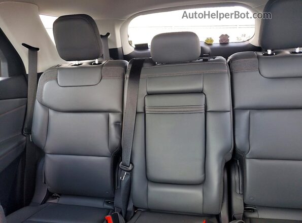 1FMUK8DH8SGC30451 2025 FORD EXPLORER Gray Вид задніх сидінь