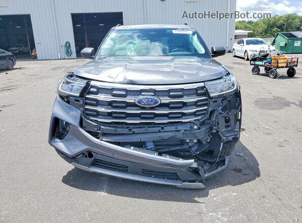 1FMUK8DH9SGA61315 2025 FORD EXPLORER Gray Vista frontal