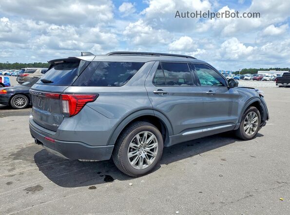 1FMUK8DH9SGA61315 2025 FORD EXPLORER Gray Trasero derecho