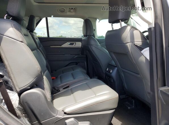 1FMUK8DH9SGA61315 2025 FORD EXPLORER Gray Vista interior trasera