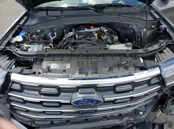 1FMUK8DH9SGA61315 2025 FORD EXPLORER Gray Vista del compartimento del motor