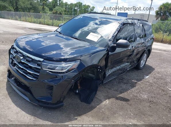 1FMUK8DHXSGC10783 2025 FORD EXPLORER Black Vista frontal