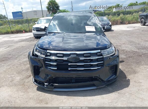 1FMUK8DHXSGC10783 2025 FORD EXPLORER Black Vista del cuadro de instrumentos