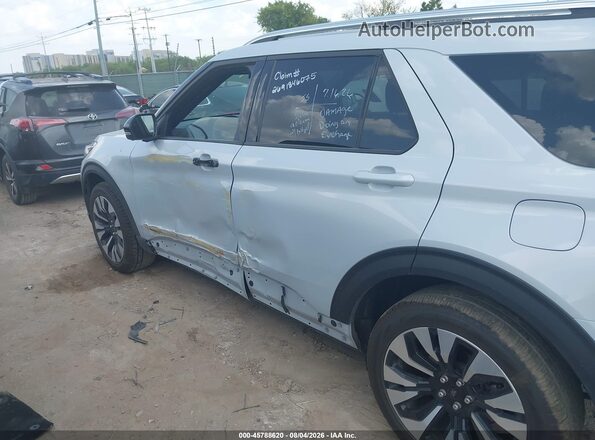 1FMUK8HH0TGA78497 2026 FORD EXPLORER White Widok z przodu