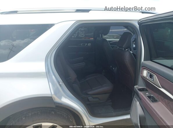 1FMUK8HH0TGA78497 2026 FORD EXPLORER White Widok naklejki z numerem VIN