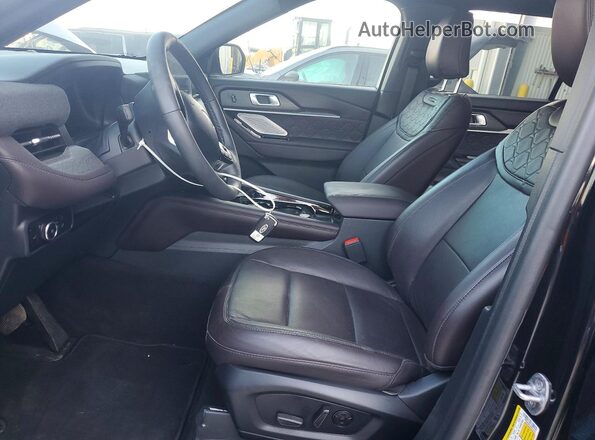 1FMUK8HH3SGC85495 2025 FORD EXPLORER Black Սալոնի դիմացի տեսք