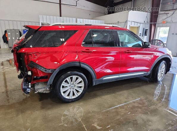 1FMUK8HH5SGA04023 2025 FORD EXPLORER Red Задня права чверть
