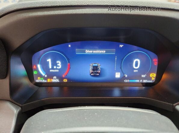 1FMUK8KH0TGA76564 2026 FORD EXPLORER Black Instrument cluster view