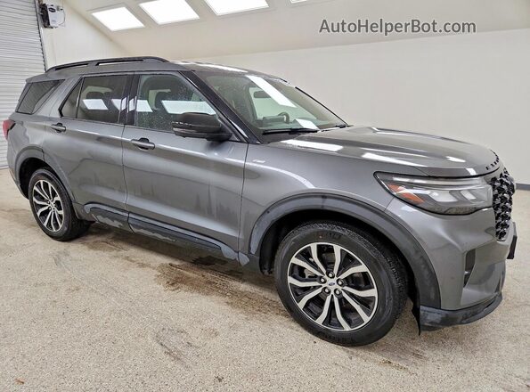 1FMUK8KH2TGA16219 2026 FORD EXPLORER Gray Front right