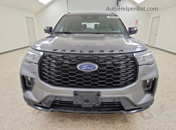 1FMUK8KH2TGA16219 2026 FORD EXPLORER Gray Front view