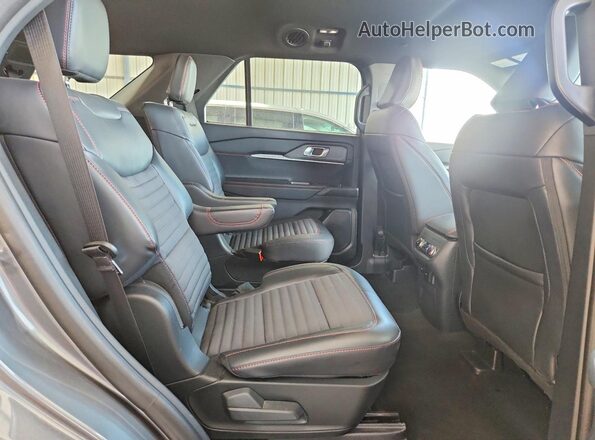 1FMUK8KH2TGA16219 2026 FORD EXPLORER Gray Rear interior view