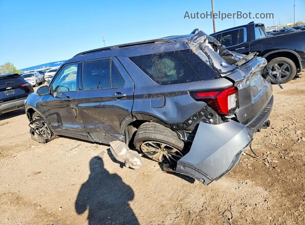 1FMUK8KH4SGA65632 2025 FORD EXPLORER Серый Задняя левая четверть