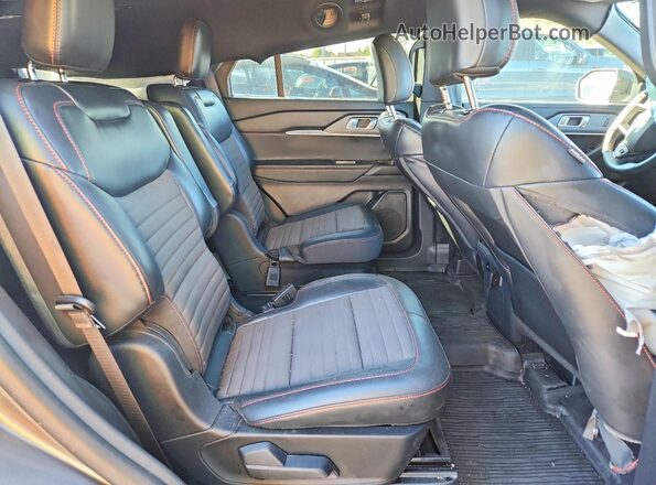 1FMUK8KH4SGA65632 2025 FORD EXPLORER Серый Вид задней части салона