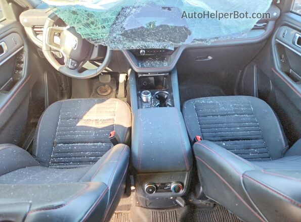 1FMUK8KH4SGA65632 2025 FORD EXPLORER Серый Вид панели приборов