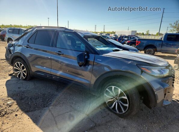 1FMUK8KH4SGA65632 2025 FORD EXPLORER Серый Передняя правая четверть