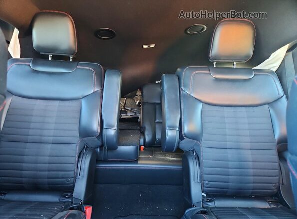 1FMUK8KH4SGA65632 2025 FORD EXPLORER Серый Вид задних сидений
