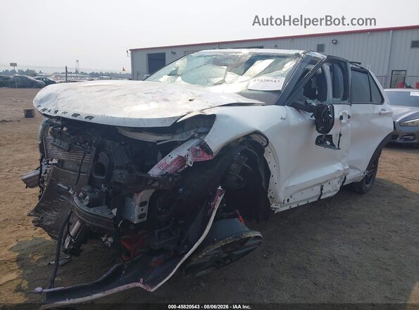 1FMUK8KH4SGC37383 2025 FORD EXPLORER White Przód lewy