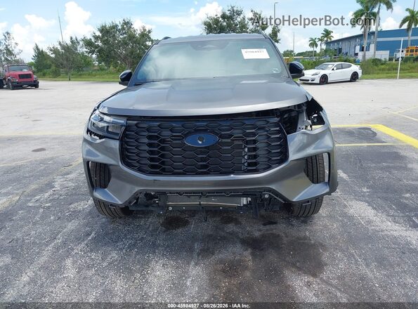 1FMUK8KH5SGC27574 2025 FORD EXPLORER Серый Вид спереди