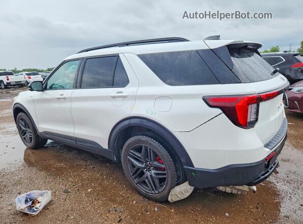 1FMUK8KH6SGA96218 2025 FORD EXPLORER Белый Задняя левая четверть