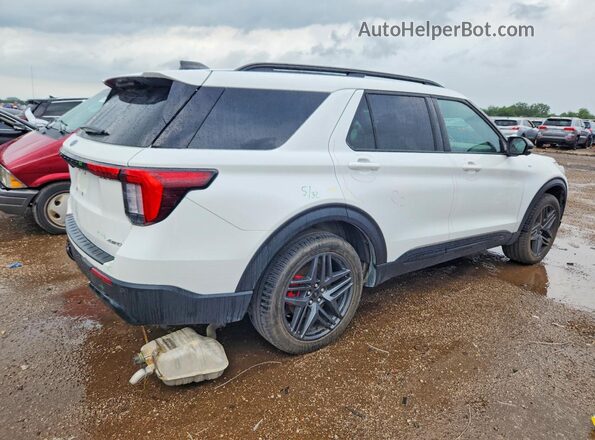 1FMUK8KH6SGA96218 2025 FORD EXPLORER Белый Задняя правая четверть