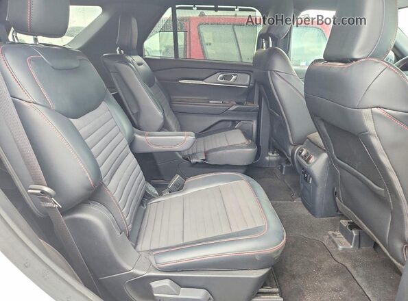 1FMUK8KH6SGA96218 2025 FORD EXPLORER Белый Вид задних сидений