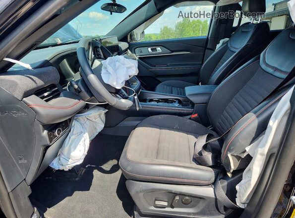 1FMUK8KH8SGC54946 2025 FORD EXPLORER Black Սալոնի դիմացի տեսք