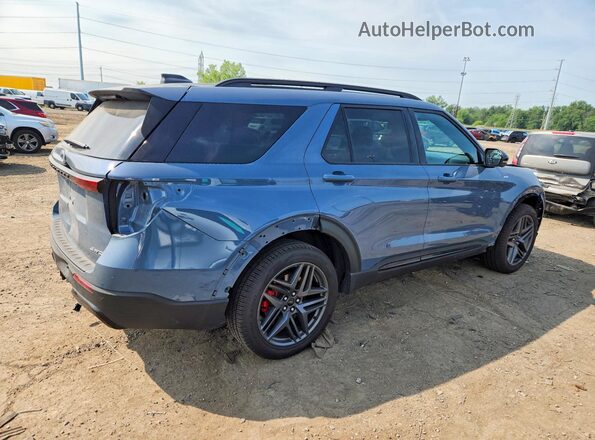 1FMUK8KH8SGC97540 2025 FORD EXPLORER Синий Задняя правая четверть