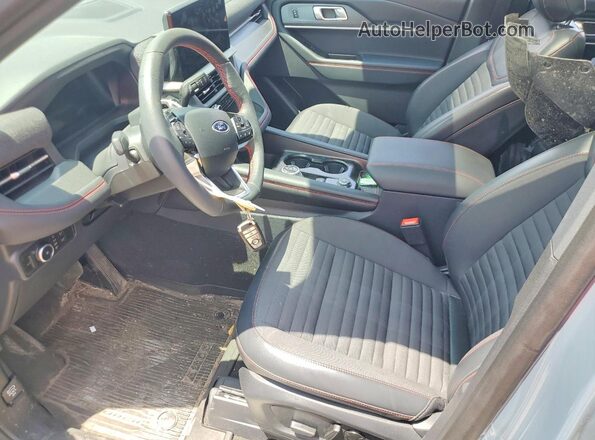 1FMUK8KH8TGA13776 2026 FORD EXPLORER Blue Սալոնի դիմացի տեսք