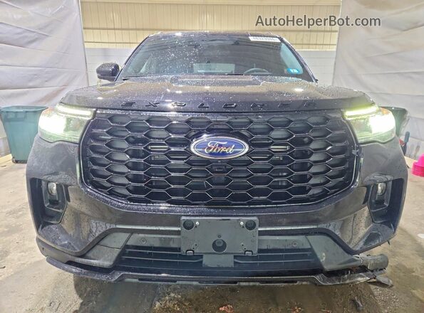 1FMUK8KH9SGC89849 2025 FORD EXPLORER Черный Вид спереди