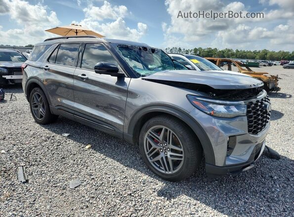1FMWK7GC2SGC41397 2025 FORD EXPLORER Gray წინა მარჯვენა