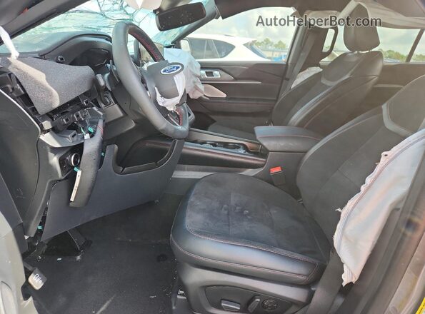 1FMWK7GC2SGC41397 2025 FORD EXPLORER Gray წინა სალონის ხედი