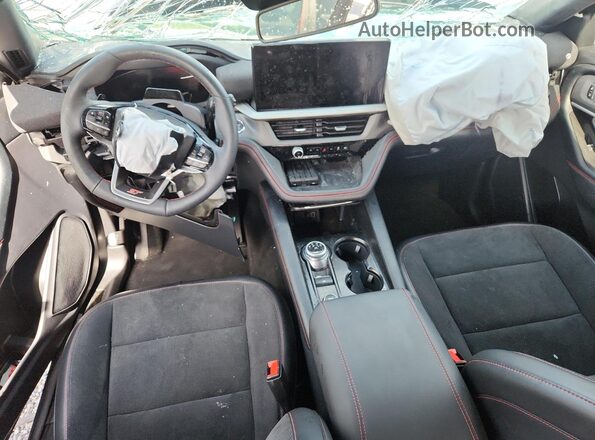 1FMWK7GC2SGC41397 2025 FORD EXPLORER Gray წინა პანელის ხედი