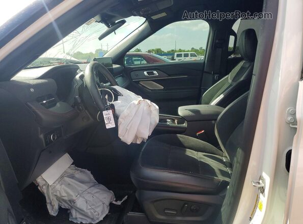1FMWK7GC8SGA97516 2025 FORD EXPLORER Белый Вид салона спереди