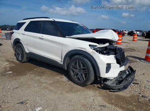 1FMWK7GC8SGA97516 2025 FORD EXPLORER Белый Передняя правая четверть