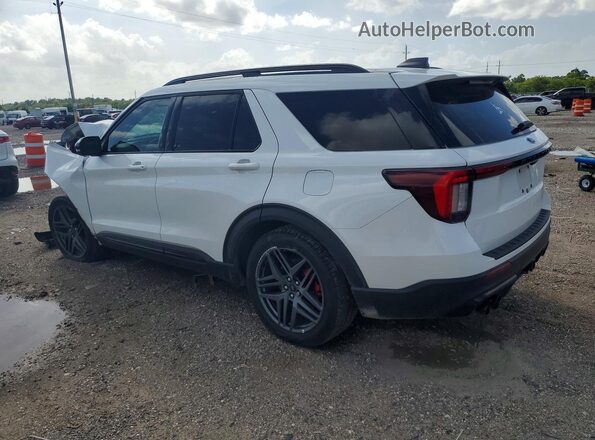 1FMWK7GC8SGA97516 2025 FORD EXPLORER Белый Задняя левая четверть