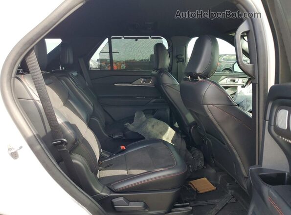 1FMWK7GC8SGA97516 2025 FORD EXPLORER Белый Вид задних сидений
