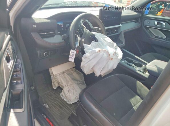 1FMWK7GC8SGA97516 2025 FORD EXPLORER Белый Вид панели приборов