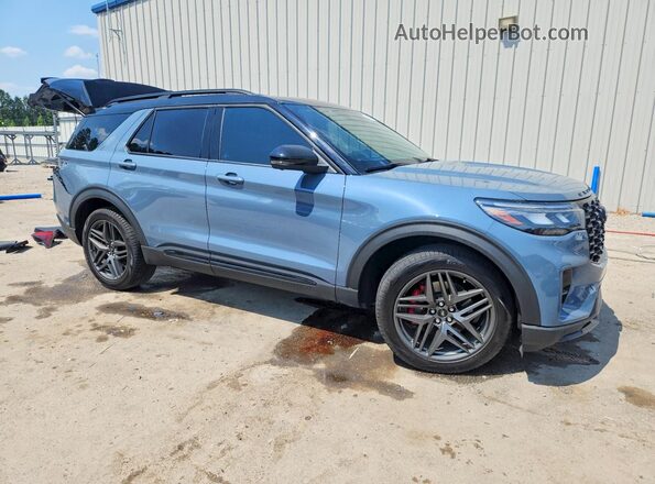 1FMWK7GC9SGC18571 2025 FORD EXPLORER Blue Front right