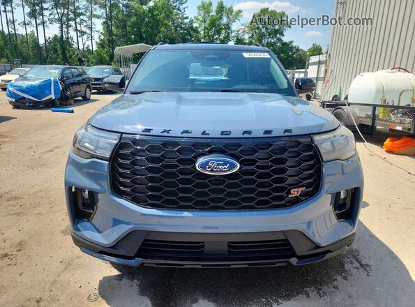 1FMWK7GC9SGC18571 2025 FORD EXPLORER Blue Front view