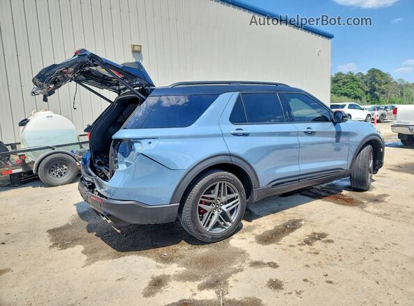 1FMWK7GC9SGC18571 2025 FORD EXPLORER Blue Rear right