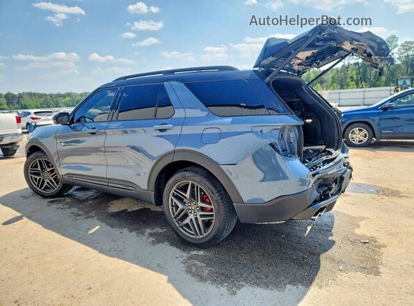 1FMWK7GC9SGC18571 2025 FORD EXPLORER Blue Rear left