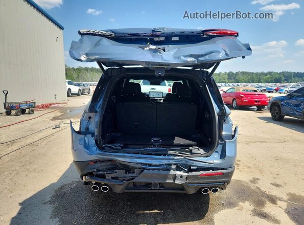 1FMWK7GC9SGC18571 2025 FORD EXPLORER Blue Rear view