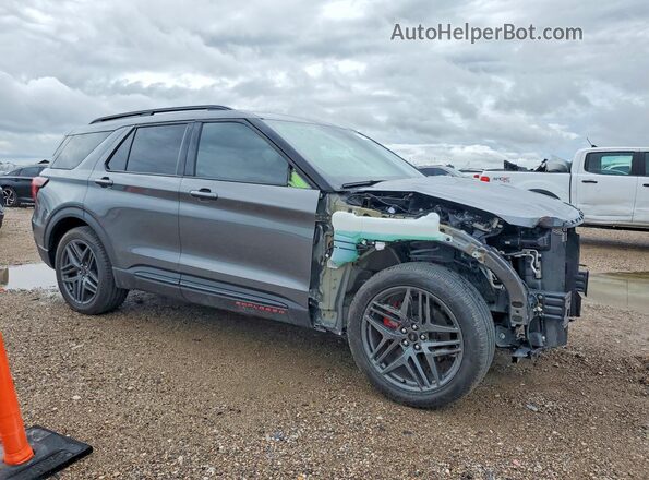 1FMWK8GC0SGA60207 2025 FORD EXPLORER Серый Передняя правая четверть