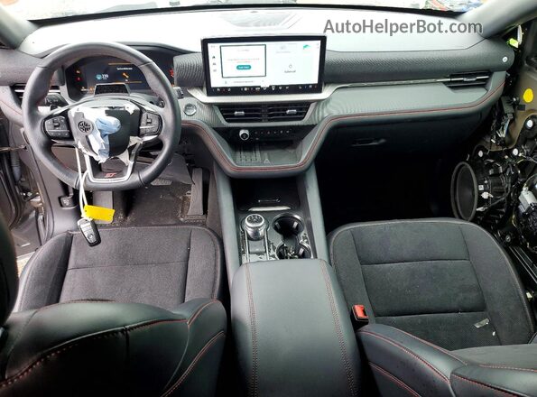 1FMWK8GC0SGA60207 2025 FORD EXPLORER Серый Вид панели приборов